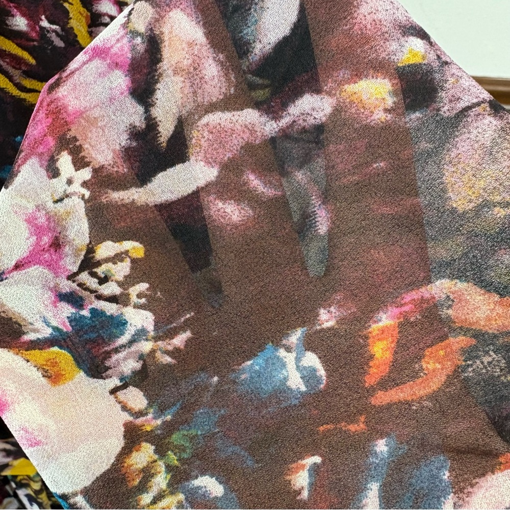 Woman’s Who What Wear belted floral dress size M - Picture 4 of 7